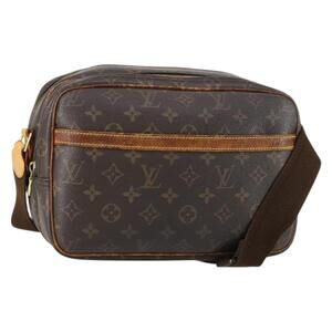 LOUIS VUITTON Monogram Reporter PM Shoulder Bag M45254 LV Auth 153303